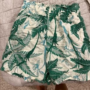 H&M LINEN SHORTS
